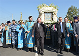 В сентябре 2015 года икона «Знамение прибыла» в Курск