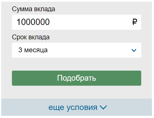 Лучшие вклады в крупнейших банках