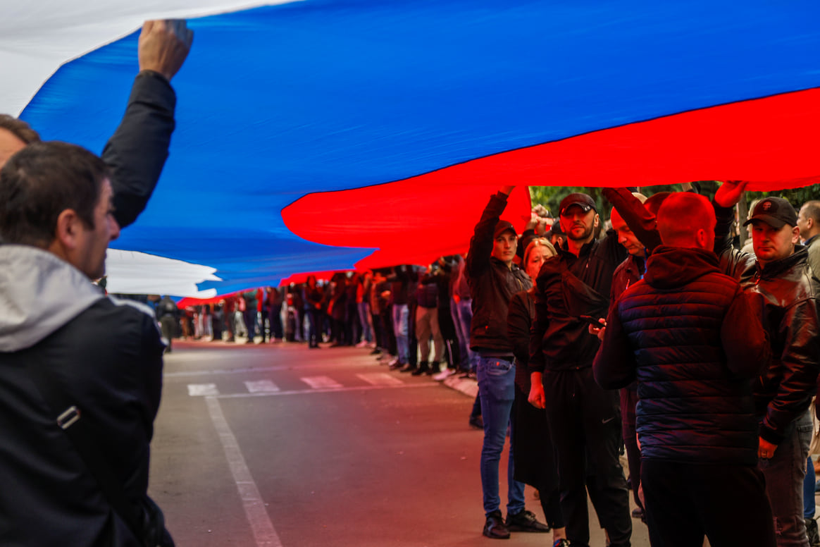 Как сербы протестуют в Косово