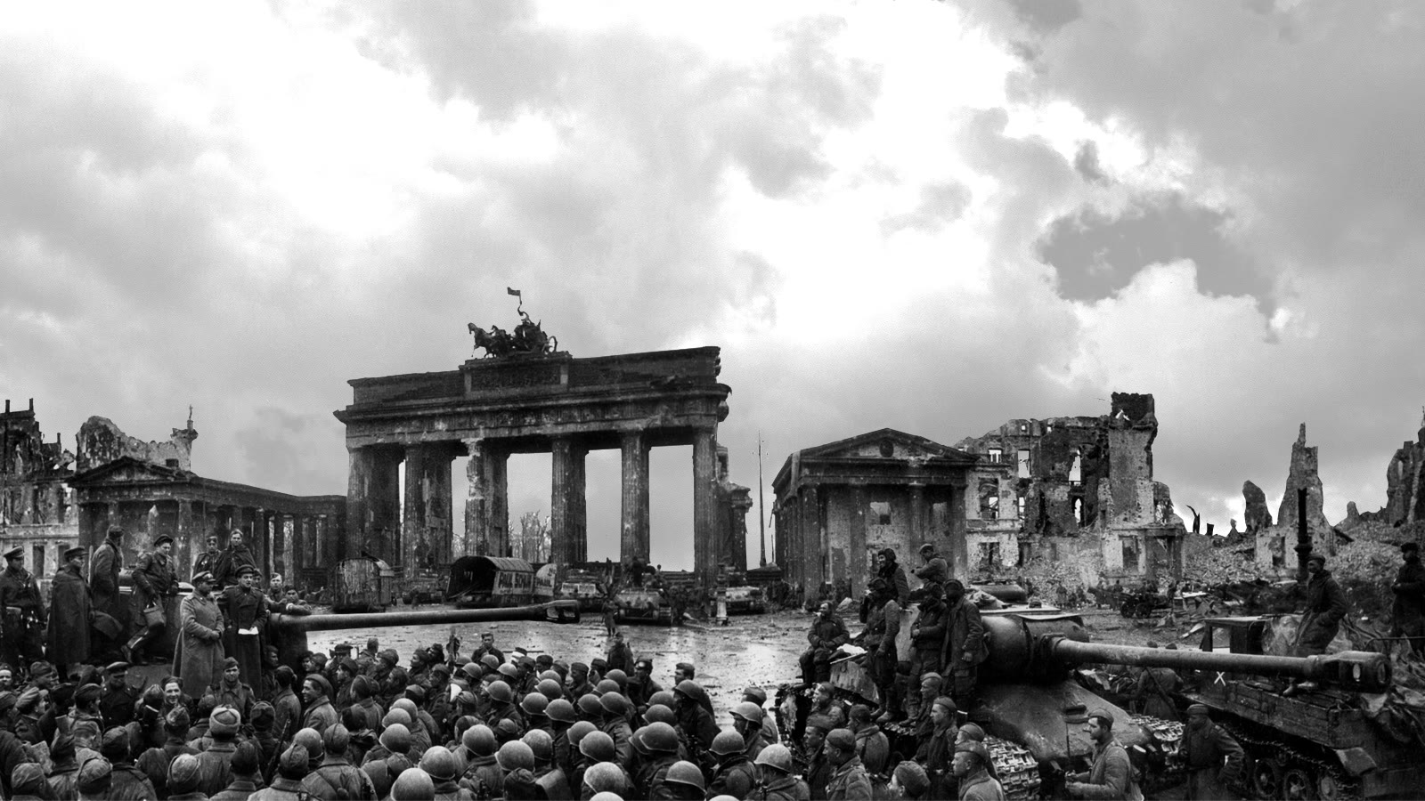 Берлин во время войны