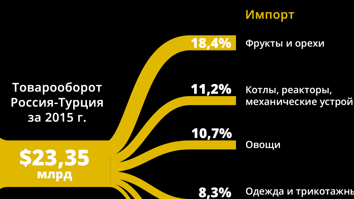 Деловые отношения России и Турции