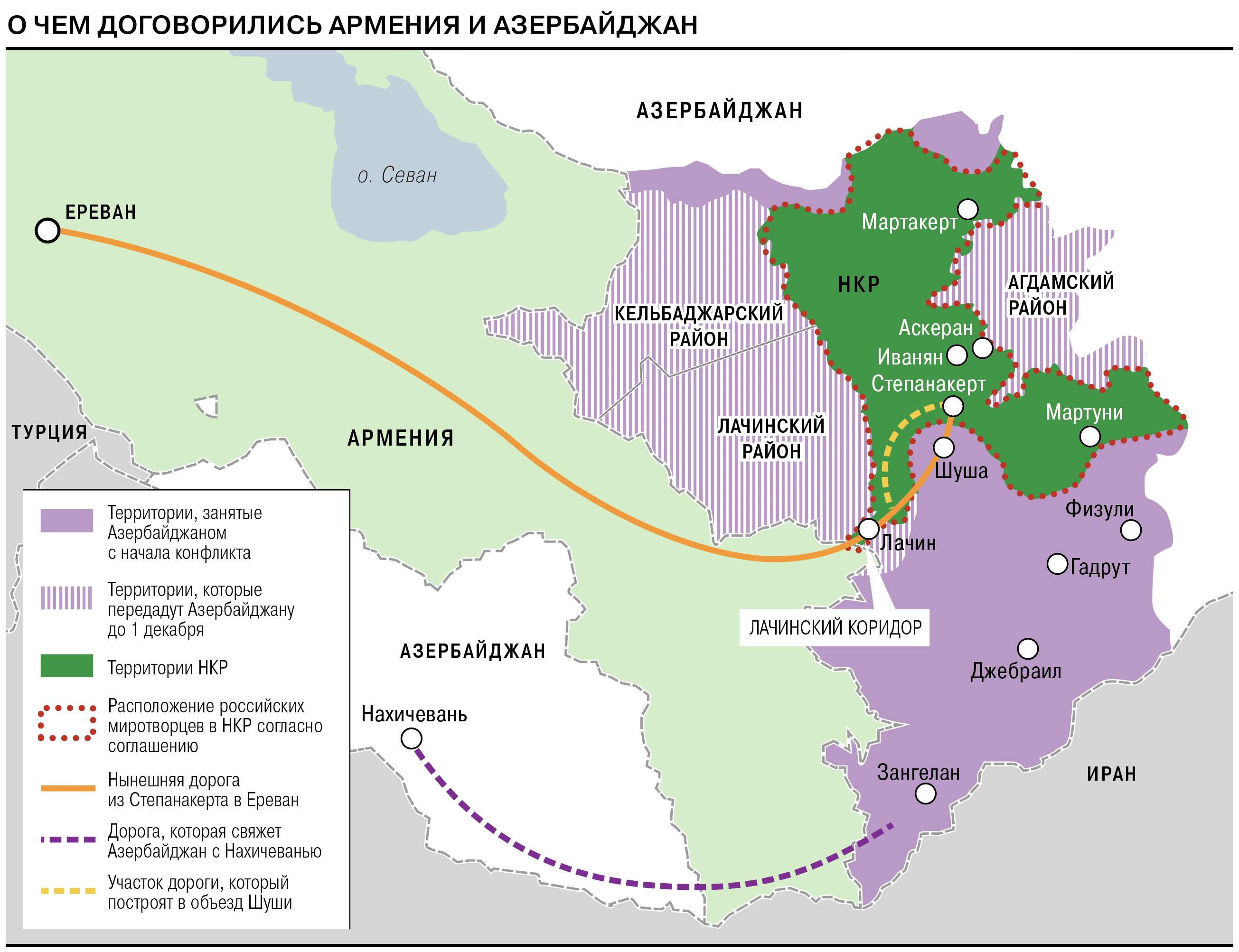 Армения карта коридора. Конфликт в Нагорном Карабахе 2020 карта.