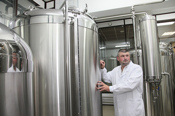 Директор компании «Лаборатория живого пива» Илья Ройтенберг. 