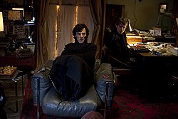 Кадр из сериала «Sherlock» («Шерлок»)