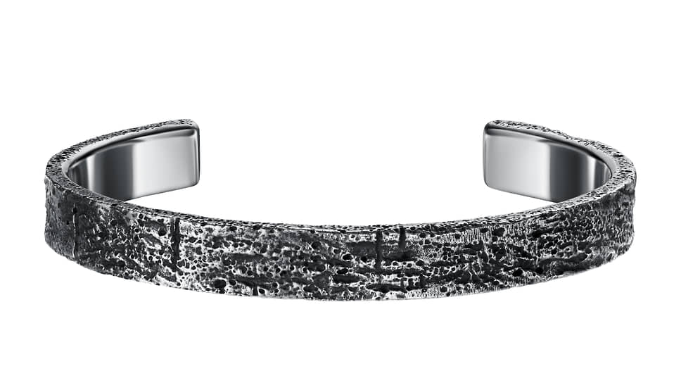 Maximilian Silver Label, браслет, черненое серебро 