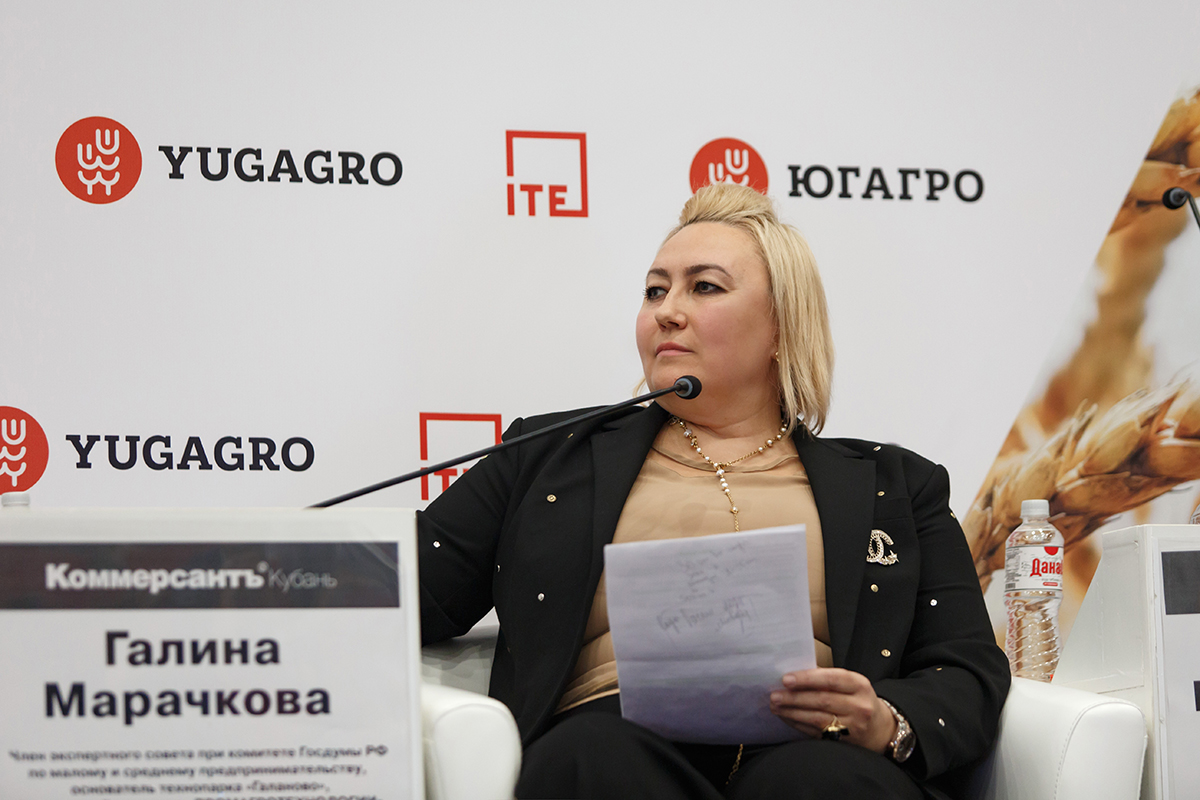 Галина Марачкова, основатель технопарка «Галаново», финансовый директор «ПРОМАГРОТЕХНОЛОГИИ» 