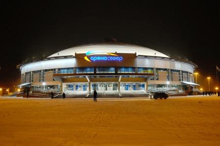 В «арене.Север» проходят не только спортивные соревнования, но и шоу с участием российских звезд