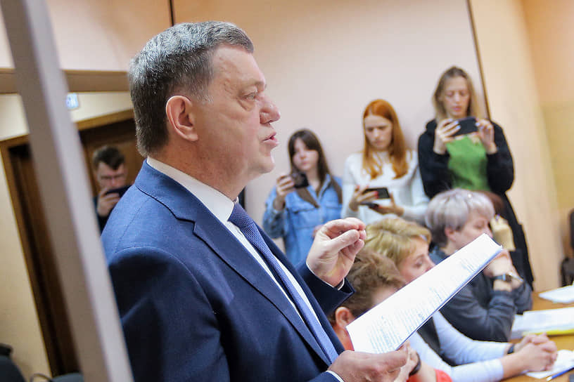 Бывшему мэру Томска Ивану Кляйну вменяется в вину злоупотребление полномочиями при приемке работ по ремонту дороги