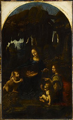 "Мадонна в скалах", между 1491-м и 1506-1508 годами