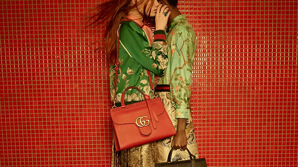 Бэкстейдж рекламной кампании Gucci весна-лето 2016