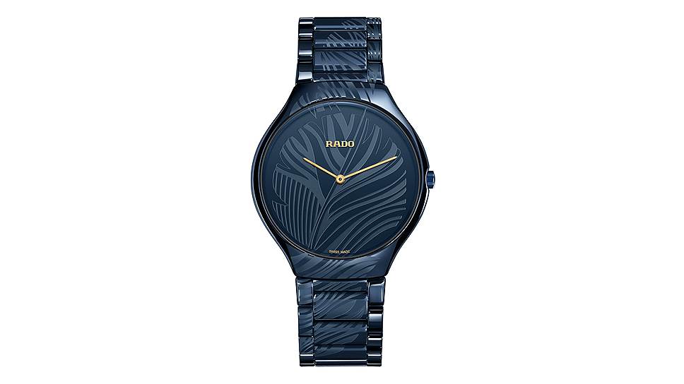 Часы Rado True Thinline My Bird, созданные в сотрудничестве с художником и дизайнером российского происхождения Евгениеи Миро