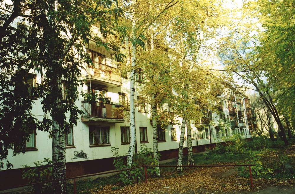 ул. Студенческая, 15, первый панельный дом в Перми (1961 г.)