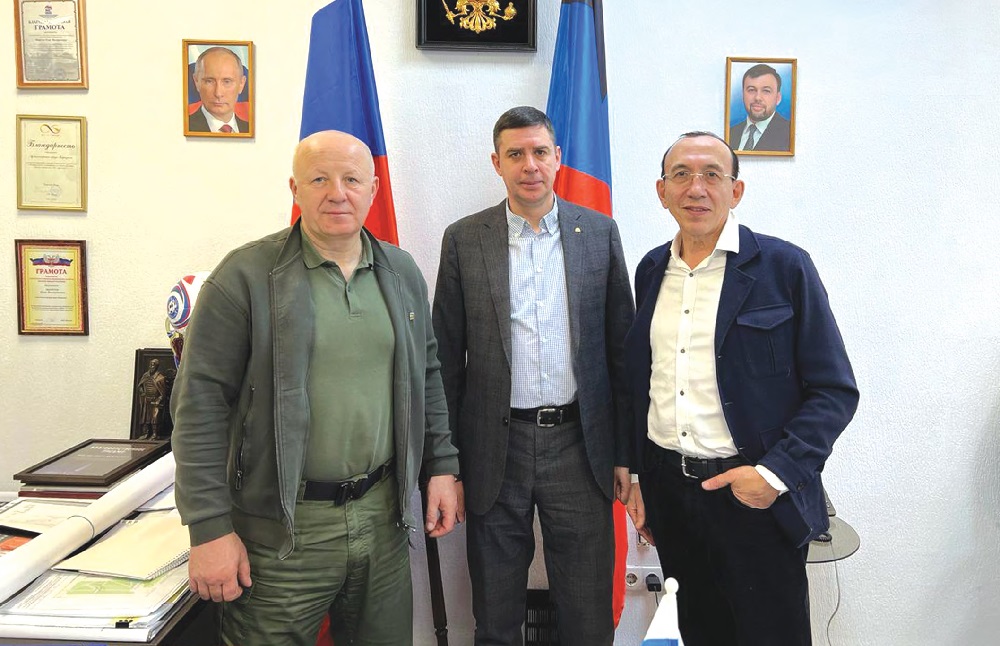 Встреча представителей САПИР с врио главы г. Мариуполь Олегом Моргуном