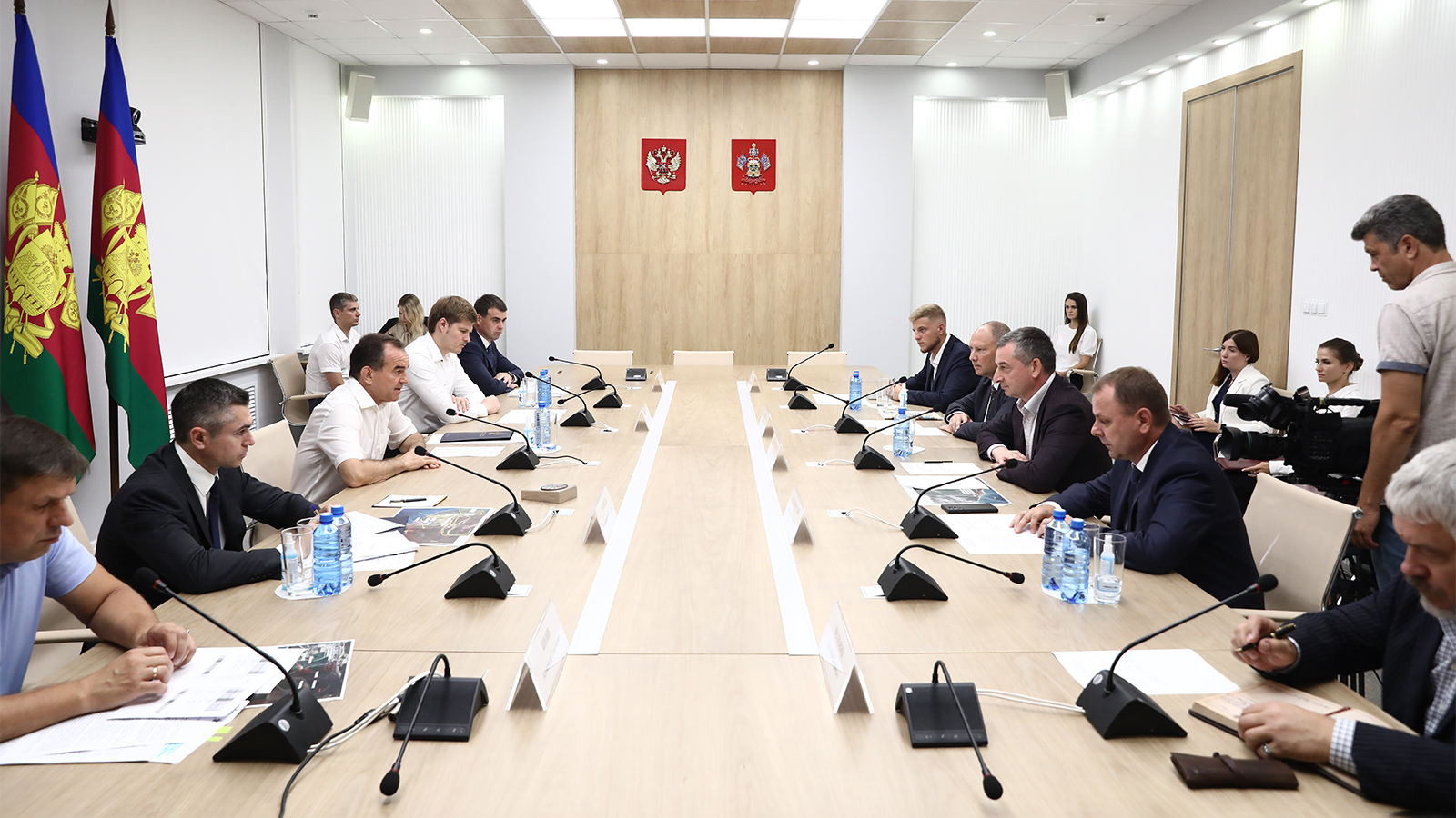 Подписание соглашения с Краснодарским краем