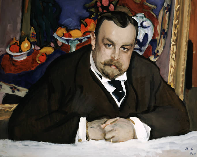 Портрет Ивана Морозова, Валентин Серов, 1910