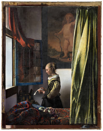 Девушка, читающая письмо у открытого окна, Ян Вермеер, 1657-1659 годы