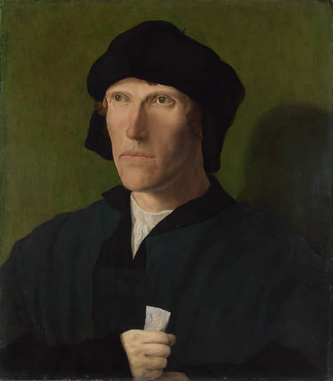 Портрет мужчины тридцати восьми лет, Лукас ван Лейден, около 1521 года