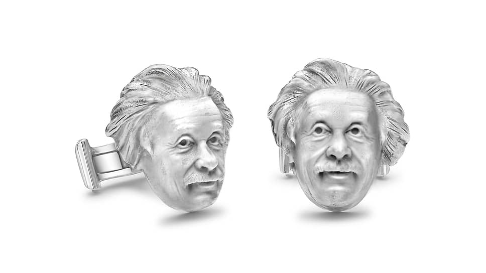 Theo Fennell, запонки Albert Einstein, серебро