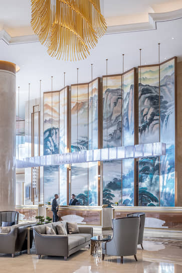 Интерьер отеля Soluxe Moscow