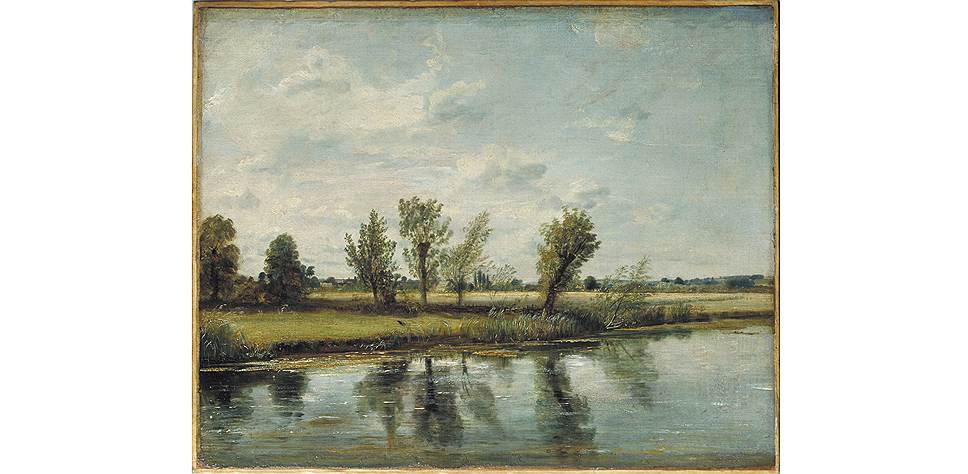 Джон Констебл. «Заливные луга близ Солсбери», 1829–1830 годы