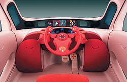 Nissan Pivo &mdash; автомобиль, у которого нет радиуса разворота 