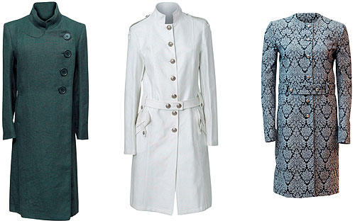 Пальто из льна, Sonia Rykiel (Sonia Rykiel, 36 570 руб.) Плащ из льна, Valentino Roma (ЦУМ, 49 950 руб.) Пальто из смеси хлопка и шелка, Balenciaga (Podium, 50 986 руб.)