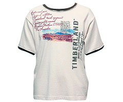 T-shirt из хлопка, Timberland (ЦУМ, с учетом скидки 50% — 1840 руб.)
