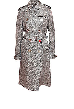 Пальто из шерсти и шелка,  Burberry (Burberry, 62 790 руб.) 