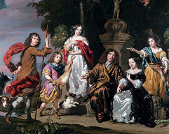Николаес Маес.«Портрет семейства», около 1676