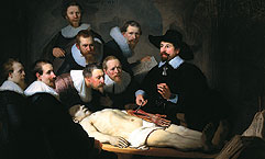 Рембрандт Харменс ван Рейн.«Урок анатомии доктора Тульпа», 1632