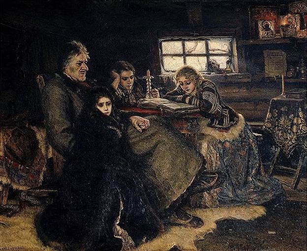 Василий Суриков. «Меньшиков в Березове», 1883 год