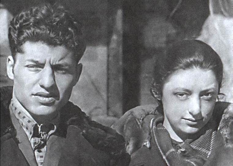 Александр Воронель и Нинель Рогинкина, 1952 год