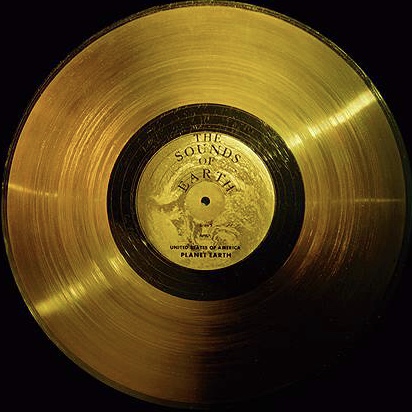Cover of the Voyager Golden Record. Photo NASA 