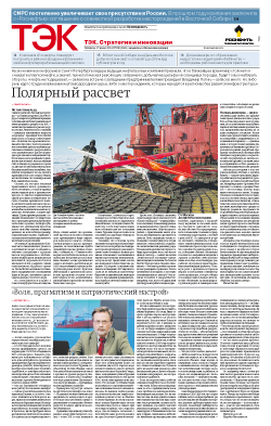 ТЭК. Стратегия и инновации №109