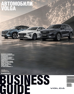 Business Guide Автомобили VOLGA №29