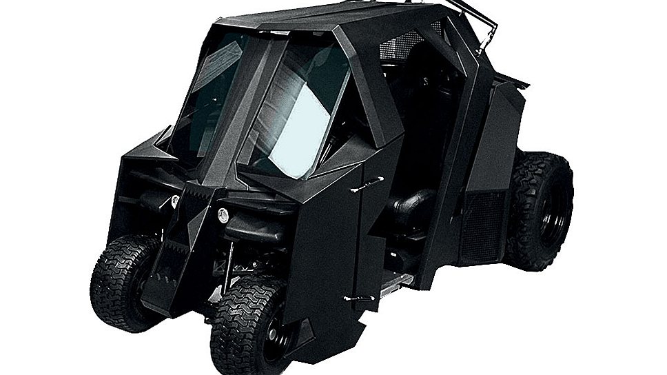 Batman Tumbler Golf Cart был продан на аукционе e-bay за $17 500. Скорее всего, экстравагантная машина теперь будет привлекать внимание посетителей в каком-нибудь американском гольф-клубе. 