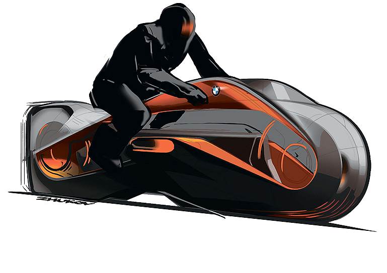 В неподвижном состоянии Vision Next 100 способен сохранять вертикальное положение благодаря системе балансировки, которая имеет преимущества и во время движения, обеспечивая идеальную маневренность и динамичное вождение при легком управлении. Это поможет любому мотоциклисту стать более уверенным за рулем.