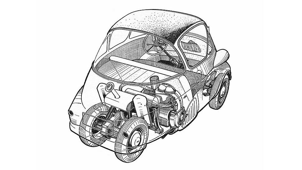 Марка Iso Rivolta, вошедшая в историю как производитель шикарных спортивных машин и создатель знаменитой Isetta, получила название вовсе не по сокращению. Слово Iso -- остаток слова Isothermos, потому что до Второй мировой войны эта итальянская компания делала рефрижераторы.