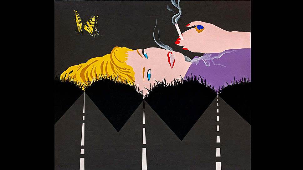 Аллан Д&#39;Арканджело. Smoke-dream-1. 1963. 