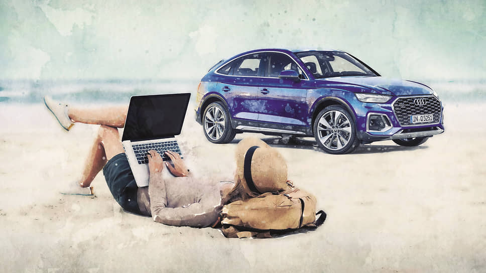 Динамичные колпаки колес Audi Q5 Sportback поддерживают горизонтальную ориентацию колец в логотипе Audi в центре обода как во время движения, так и на стоянке. Для владельца автомобиля это еще один способ создать привлекающий внимание образ