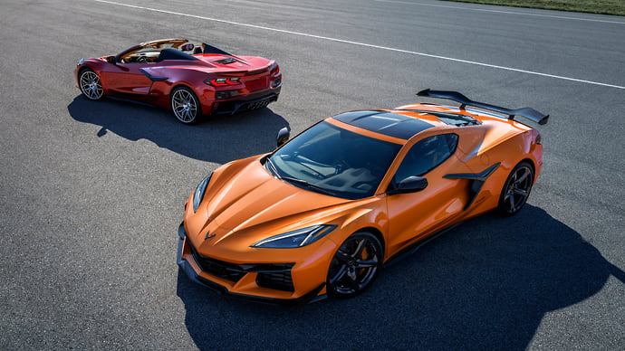Chevrolet представил спорткар Corvette Z06