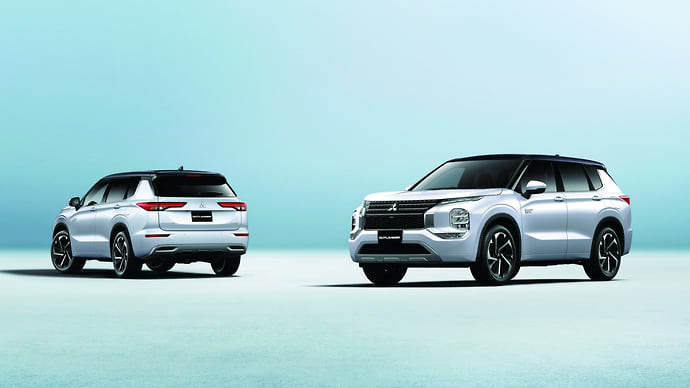 Mitsubishi показала гибридный кроссовер Outlander PHEV