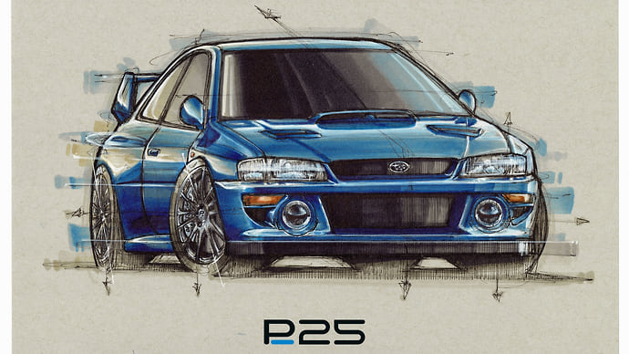Prodrive возродит спорткар Subaru Impreza WRX STI 22B