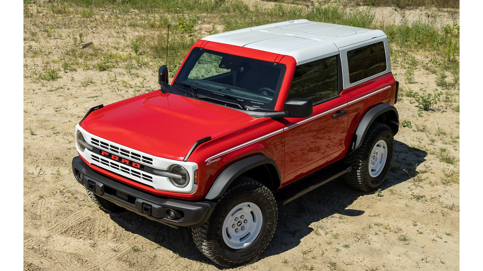 Ford Bronco Heritage Edition Race Red
