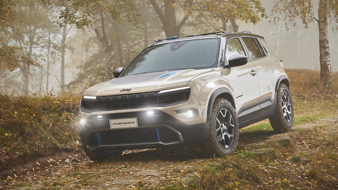 Jeep Avenger получил внедорожную версию 4x4 Concept