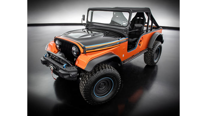 Jeep показал электрический рестомод CJ Surge