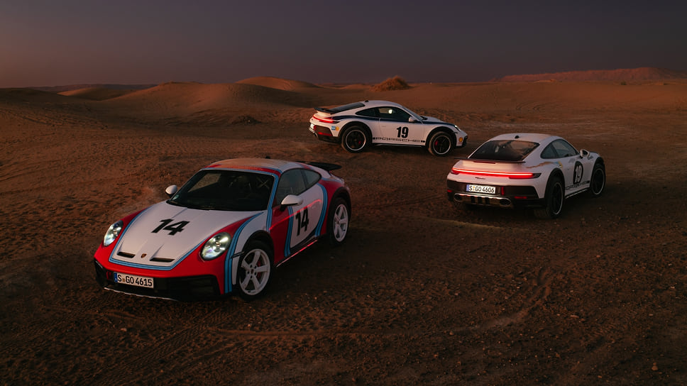 Porsche 911 Dakar East African Safari Rally