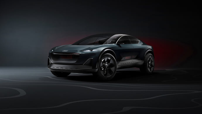 Audi представила кросс-купе-пикап activesphere