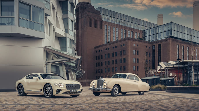 Bentley показала Continental GT, посвященный модели 70-летней давности