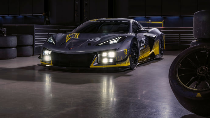 Chevrolet представил гоночный Corvette Z06 GT3.R